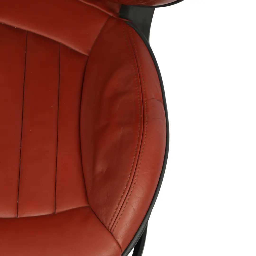 Mini R56 Asientos Calefactables Sport Lounge Rojo Madera Cuero Delantero Trasero - SKU R56-SPORTS-FULL-LEATHER-RED-SEATS - Número de pieza 7229613