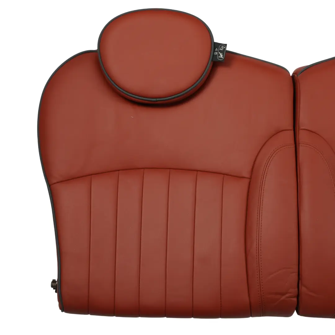 Asientos Calefactables Sport Lounge Rojo Madera Cuero Delantero Trasero para Mini R56 con número de pieza 7229613 Mini R56 Asientos Calefactables Sport Lounge Rojo Madera Cuero Delantero Trasero - SKU R56-SPORTS-FULL-LEATHER-RED-SEATS - Número de pieza 7229613