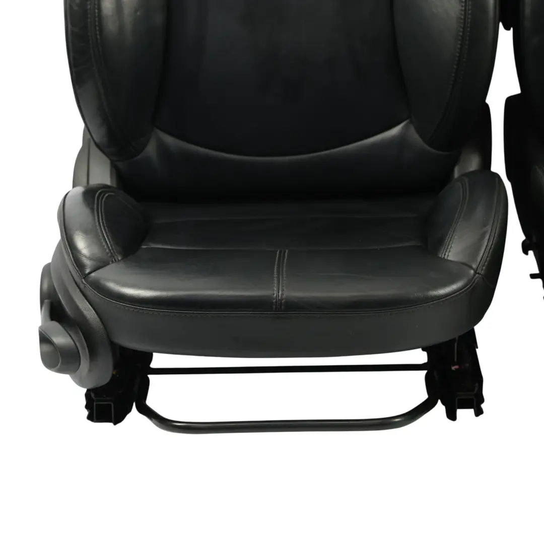 Leather Interior Seats Front Rear to Mini Cooper R60 Countryman Sport Black with Part number 9806611 Mini Cooper R60 Countryman Sport Black Leather Interior Seats Front Rear - SKU R60-SPORT-BLACK-LEATHER-SEATS-T6E1 - Part number 9806611