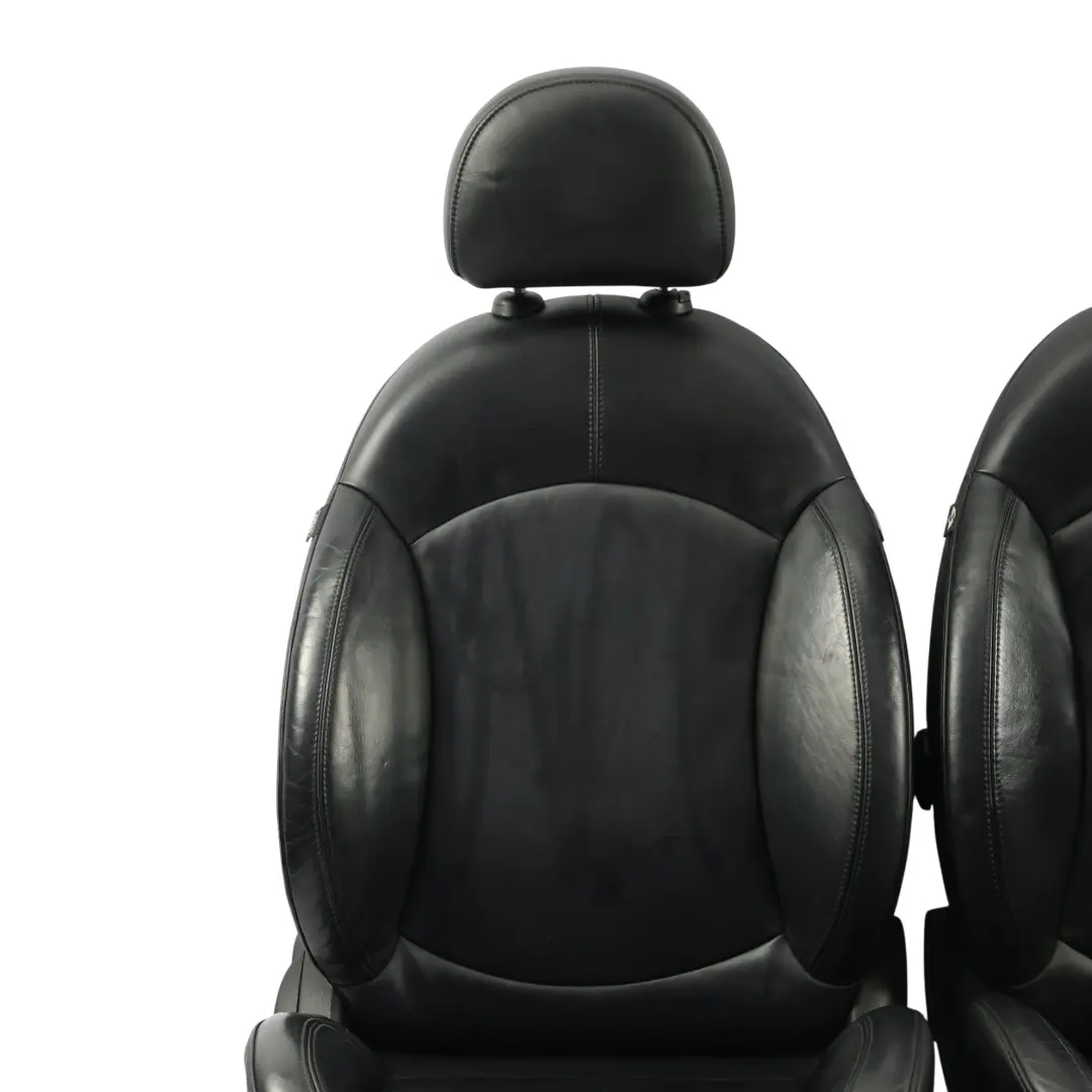 Mini Cooper R60 Countryman Sport Cuero Negro Asientos Delanteros Traseros - SKU R60-SPORT-BLACK-LEATHER-SEATS-T6E1 - Número de pieza 9806611