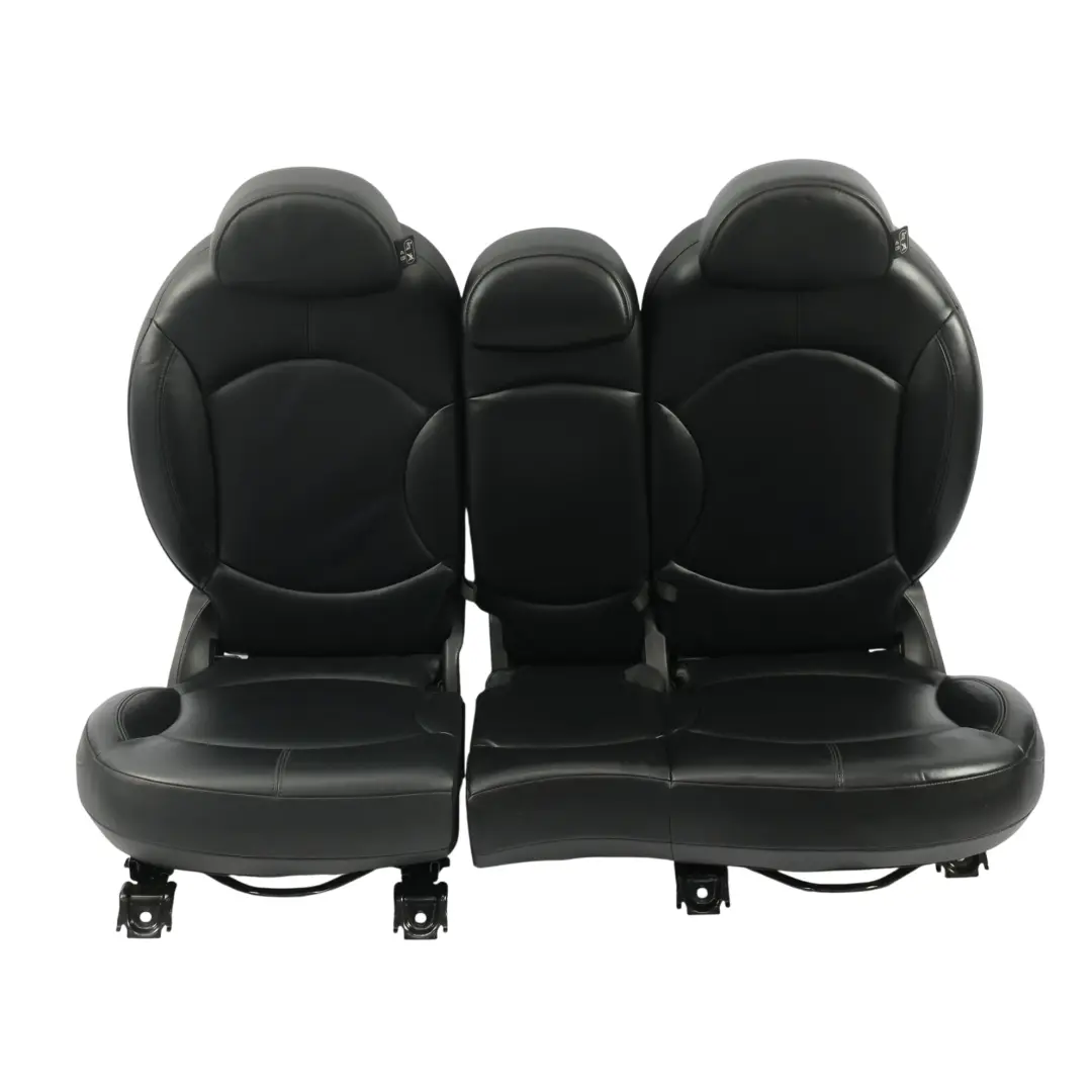 Mini Cooper R60 Countryman Sport Black Leather Interior Seats Front Rear - SKU R60-SPORT-BLACK-LEATHER-SEATS-T6E1 - Part number 9806611