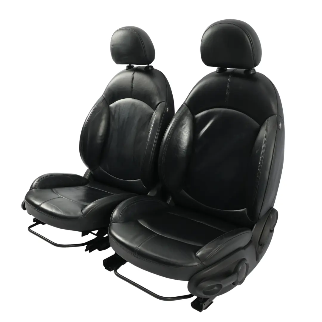Mini Cooper R60 Countryman Sport Cuero Negro Asientos Delanteros Traseros - SKU R60-SPORT-BLACK-LEATHER-SEATS-T6E1 - Número de pieza 9806611
