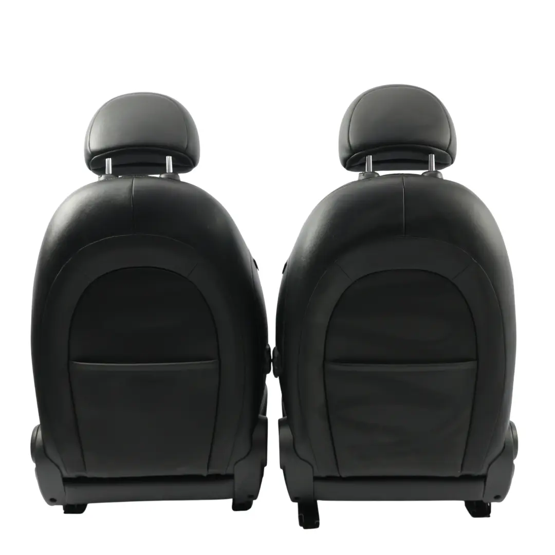 Mini Cooper R60 Countryman Sport Black Leather Interior Seats Front Rear - SKU R60-SPORT-BLACK-LEATHER-SEATS-T6E1 - Part number 9806611