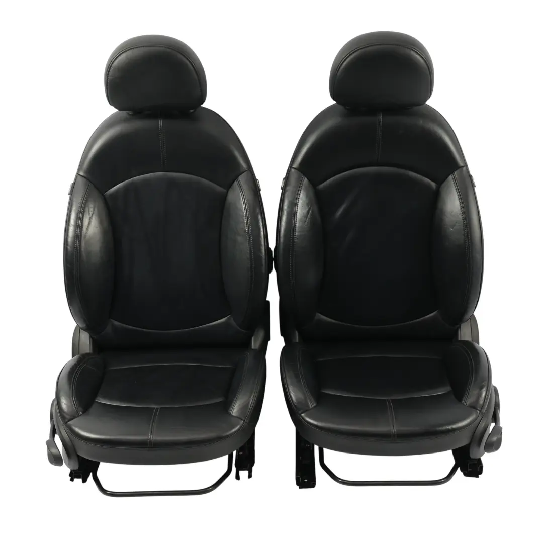 Mini Cooper R60 Countryman Sport Schwarze Lederausstattung Sitze Vorne Und Hinten - SKU R60-SPORT-BLACK-LEATHER-SEATS-T6E1 - Teilenummer 9806611