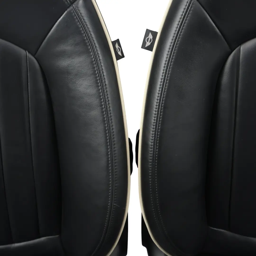 Climatizada Negro Asientos Cuero Lounge para Mini Cooper R60 Countryman Sport con número de pieza R60-SPORT-HEATED-BLACK-LEATHER-SEATS-SET-T9E1 Mini Cooper R60 Countryman Sport Climatizada Negro Asientos Cuero Lounge - SKU R60-SPORT-HEATED-BLACK-LEATHER-SEATS-SET-T9E1-1 - Número de pieza R60-SPORT-HEATED-BLACK-LEATHER-SEATS-SET-T9E1