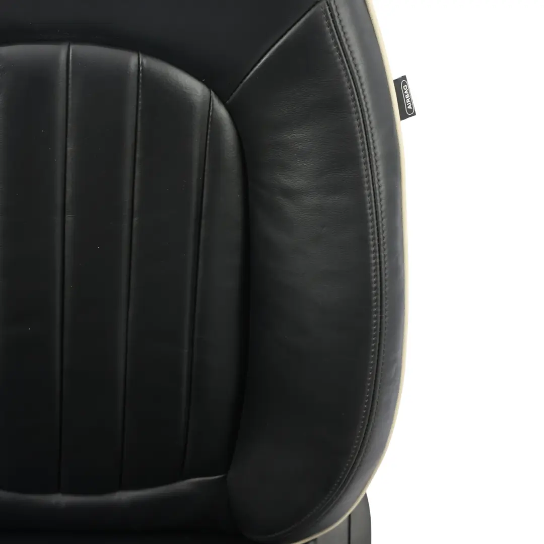 Mini Cooper R60 Countryman Sport Sièges Intérieurs Lounge Cuir Noir Chauffants - SKU R60-SPORT-HEATED-BLACK-LEATHER-SEATS-SET-T9E1-1 - Numéro de pièce R60-SPORT-HEATED-BLACK-LEATHER-SEATS-SET-T9E1