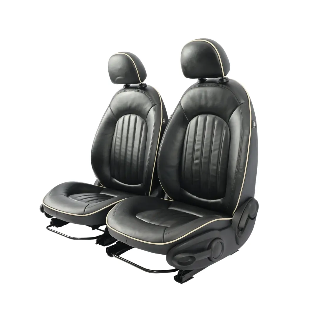 Beheizte Schwarze Leder Lounge Interieur Sitze für Mini Cooper R60 Countryman Sport mit Teilenummer R60-SPORT-HEATED-BLACK-LEATHER-SEATS-SET-T9E1 Mini Cooper R60 Countryman Sport Beheizte Schwarze Leder Lounge Interieur Sitze - SKU R60-SPORT-HEATED-BLACK-LEATHER-SEATS-SET-T9E1-1 - Teilenummer R60-SPORT-HEATED-BLACK-LEATHER-SEATS-SET-T9E1
