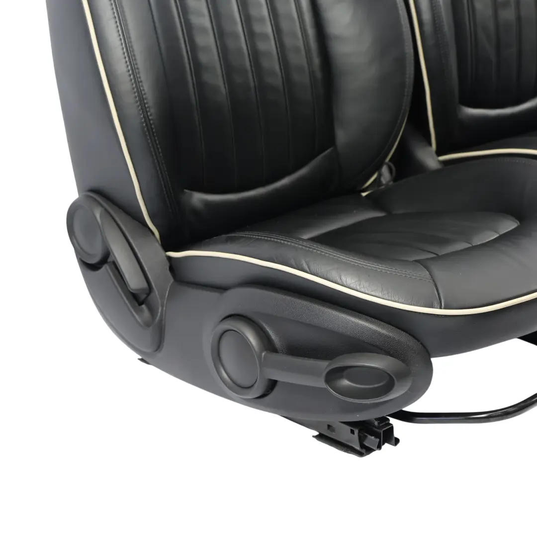 Beheizte Schwarze Leder Lounge Interieur Sitze für Mini Cooper R60 Countryman Sport mit Teilenummer R60-SPORT-HEATED-BLACK-LEATHER-SEATS-SET-T9E1 Mini Cooper R60 Countryman Sport Beheizte Schwarze Leder Lounge Interieur Sitze - SKU R60-SPORT-HEATED-BLACK-LEATHER-SEATS-SET-T9E1-1 - Teilenummer R60-SPORT-HEATED-BLACK-LEATHER-SEATS-SET-T9E1