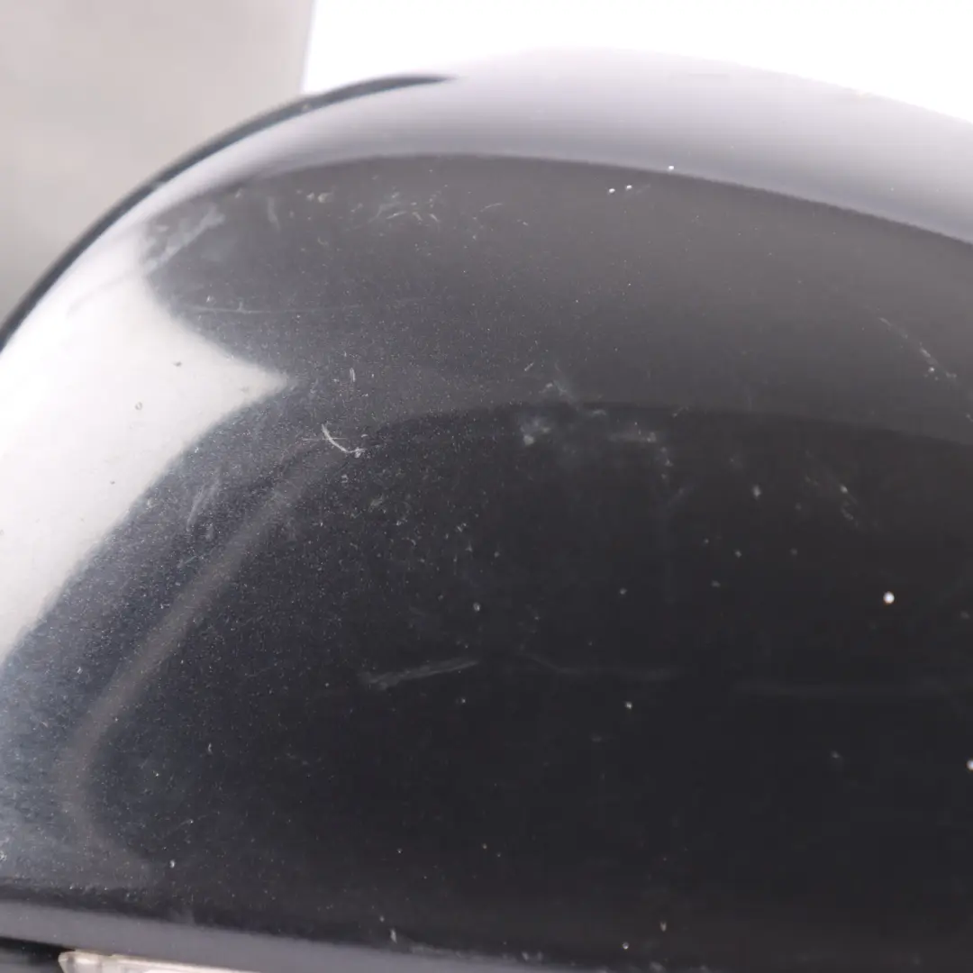 Volkswagen VW Golf Mk5 Wing Mirror Electric Left N/S Black Magic Pearl - C9Z - SKU RHD-1K2857507BM-BLM1 - Part number 1K2857507BM