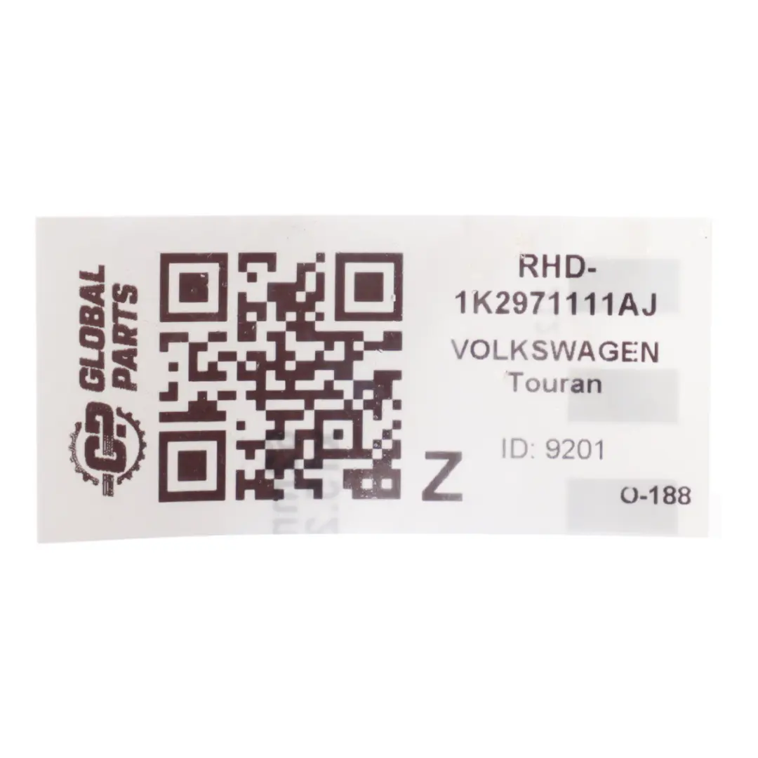 VW Volkswagen Touran 1T Power Steering Rack Harness Wiring Loom - SKU RHD-1K2971111AJ - Part number 1K2971111AJ