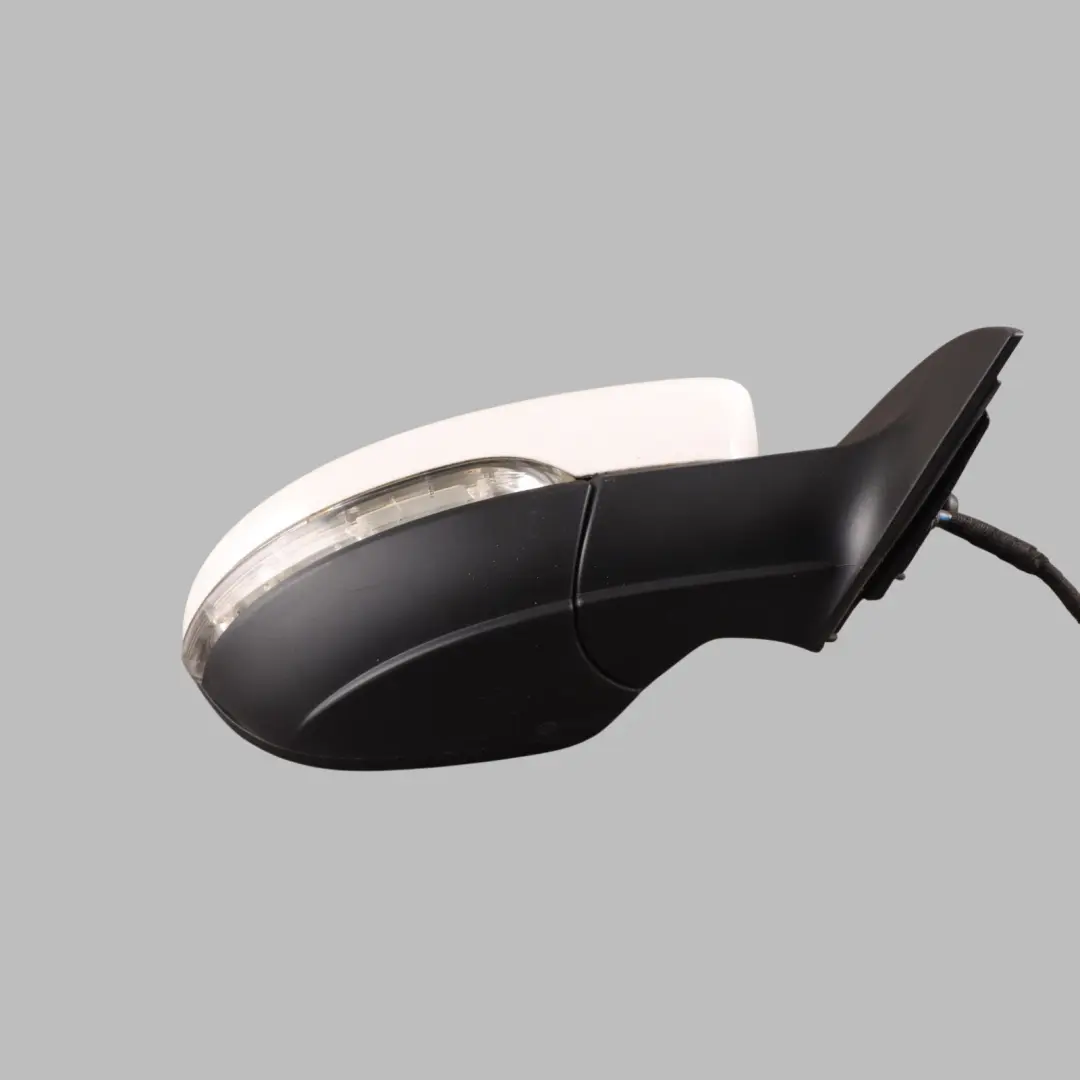 Volkswagen VW Scirocco Mk3 Door Wing Mirror Heated Right O/S Candy White - B9A - SKU RHD-1K8857508P-CAN-1 - Part number 1K8857508P-CAN