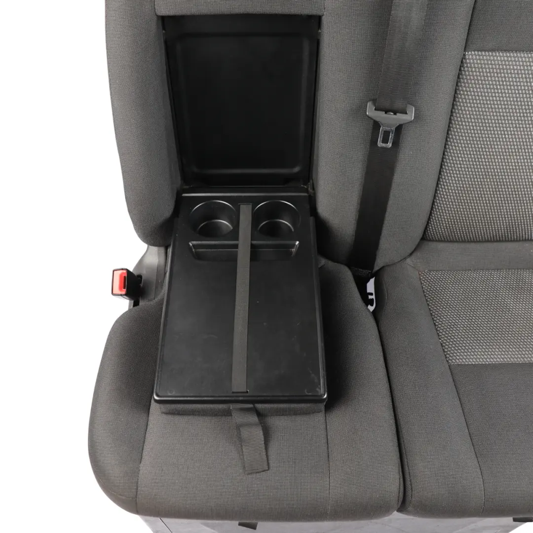 Ford Transit Mk8 Front Double Seat Passenger Side Cloth Charcoal Black Left N/S - SKU RHD-2373872-1 - Part number 2373872