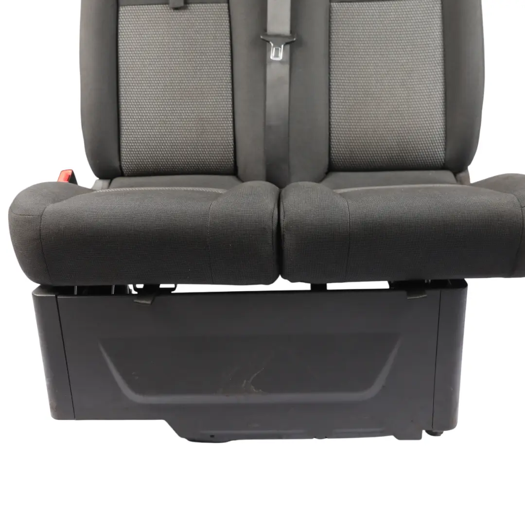 Mk8 Front Double Seat Passenger Side Cloth Charcoal Black Left N/S to Ford Transit with Part number 2373872 Ford Transit Mk8 Front Double Seat Passenger Side Cloth Charcoal Black Left N/S - SKU RHD-2373872-1 - Part number 2373872