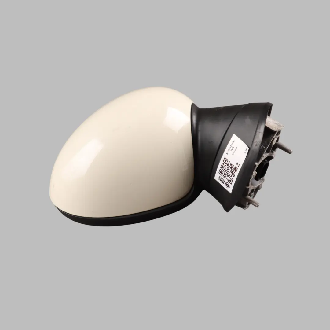 Right Driver Door Wing Mirror O/S Pepper White 850 to Mini Cooper R55 R56 with Part number 2755638 Mini Cooper R55 R56 Right Driver Door Wing Mirror O/S Pepper White 850 - SKU RHD-2755638-PW1 - Part number 2755638