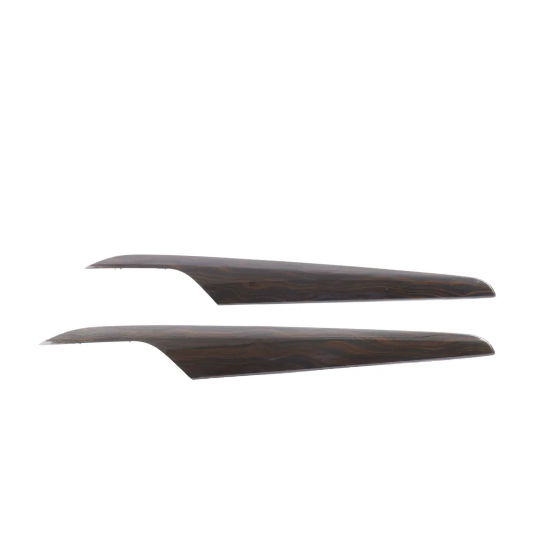 BMW X1 E84 Dashboard Dash Door Trim Strip Cover Panel Set Fineline Wave Wood - SKU RHD-2997470-1 - Part number 2997470