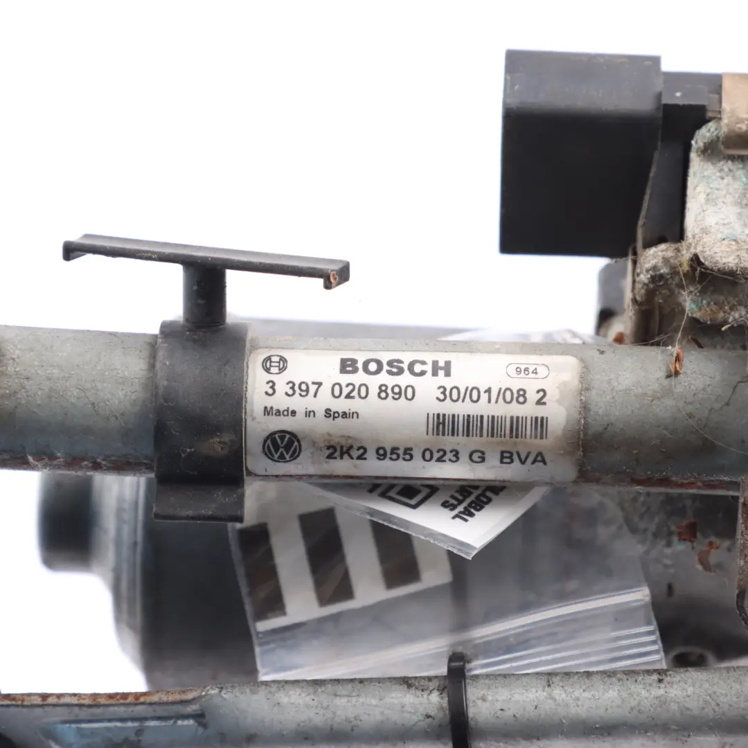 Volkswagen Caddy III Touran 1T Front Windscreen Wiper Motor Linkage - SKU RHD-2K2955023G - Part number 2K2955023G