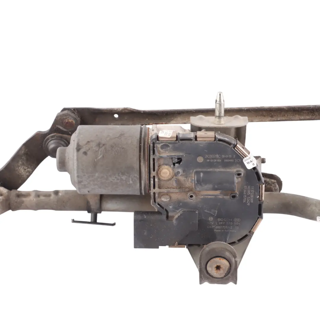 Volkswagen Caddy III Touran 1T Front Windscreen Wiper Motor Linkage - SKU RHD-2K2955023G - Part number 2K2955023G