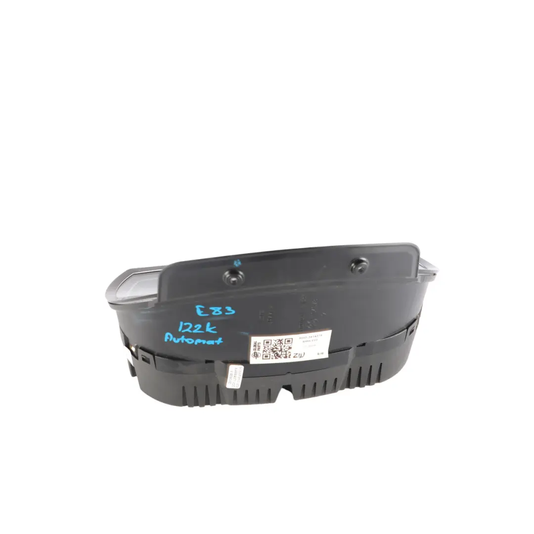 Instrument Cluster Speedo Clocks Petrol Automatic to BMW X3 Series E83 with Part number 3414375 BMW X3 Series E83 Instrument Cluster Speedo Clocks Petrol Automatic - SKU RHD-3414375 - Part number 3414375