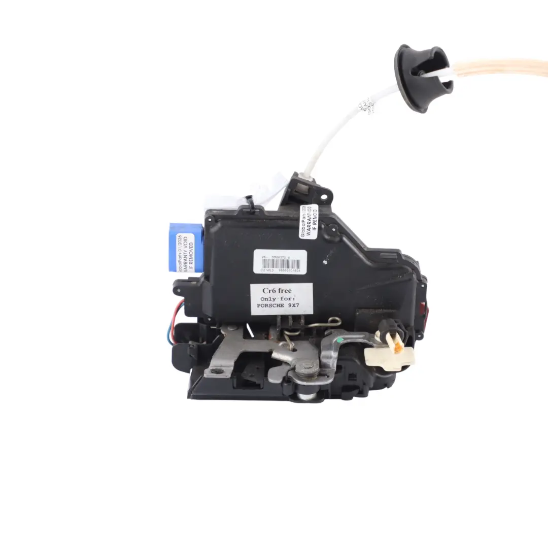 Door Lock Front Left N/S Latch Mechanism to Porsche Cayenne 9PA with Part number 3D2837015A Porsche Cayenne 9PA Door Lock Front Left N/S Latch Mechanism - SKU RHD-3D2837015A - Part number 3D2837015A