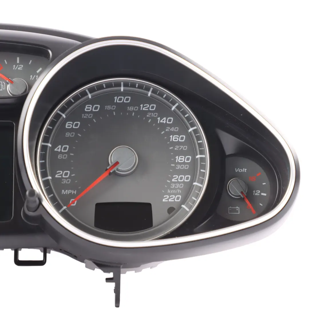 Instrument Cluster Speedometer Clocks Petrol Automatic to Audi R8 Gen 1 with Part number 420920980DX Audi R8 Gen 1 Instrument Cluster Speedometer Clocks Petrol Automatic - SKU RHD-420920980DX - Part number 420920980DX