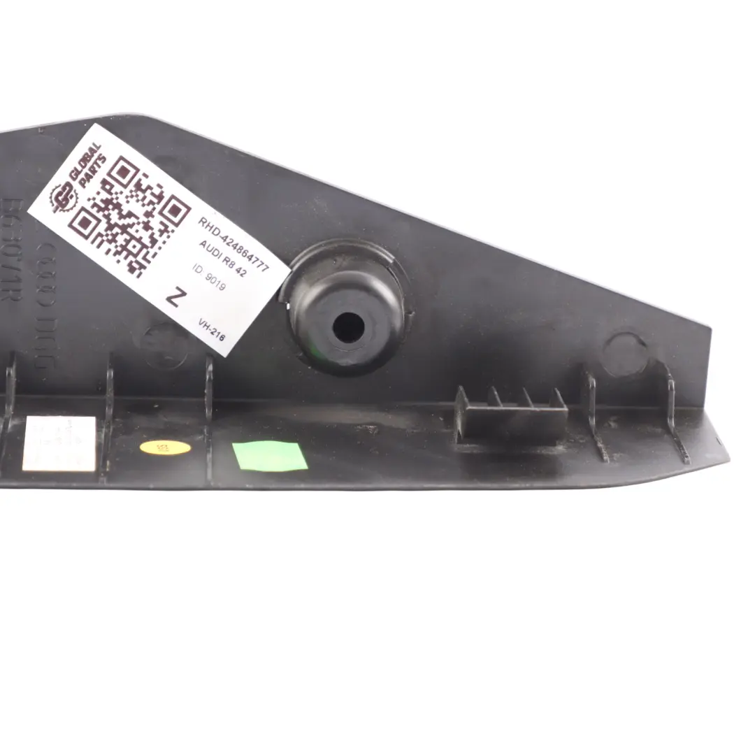 Driver's Footrest Support Cover Panel Bracket to Audi R8 42 Spyder with Part number 424864777 Audi R8 42 Spyder Driver's Footrest Support Cover Panel Bracket - SKU RHD-424864777 - Part number 424864777