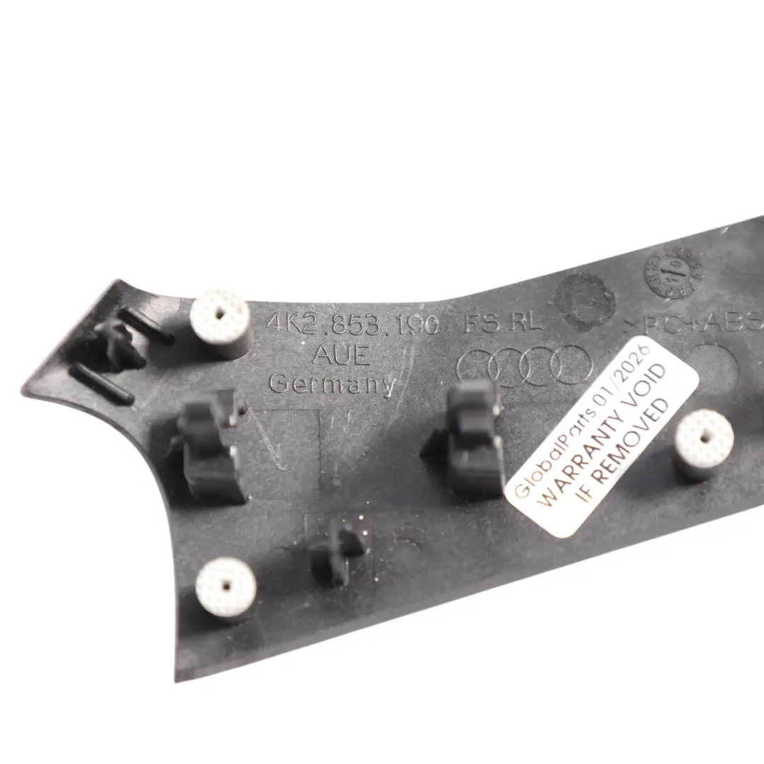 Audi A6 C8 Dashboard Side Trim Strip Front Right O/S Aluminium Matt - SKU RHD-4K2853190 - Part number 4K2853190