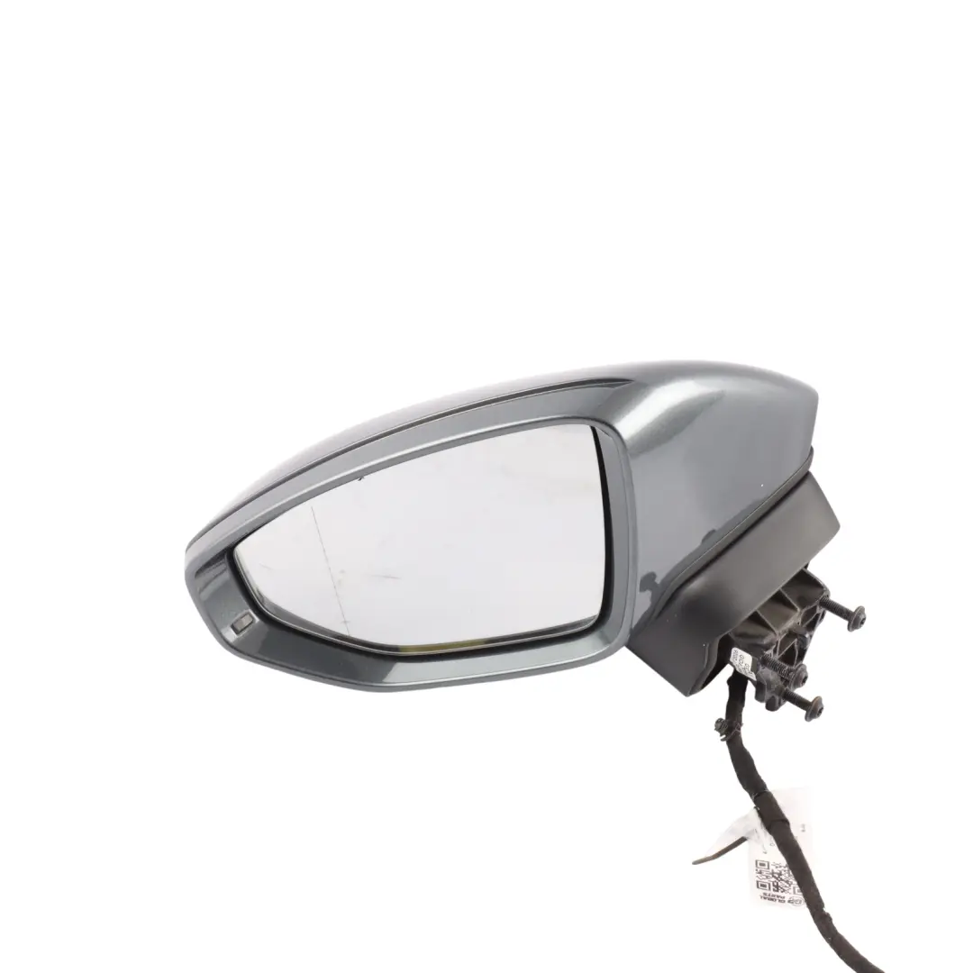 Audi A6 C8 Wing Mirror Camera Electric Door Left N/S Daytona Grey Pearl - Z7S - SKU RHD-4K2857409G-DGR - Part number 4K2857409G