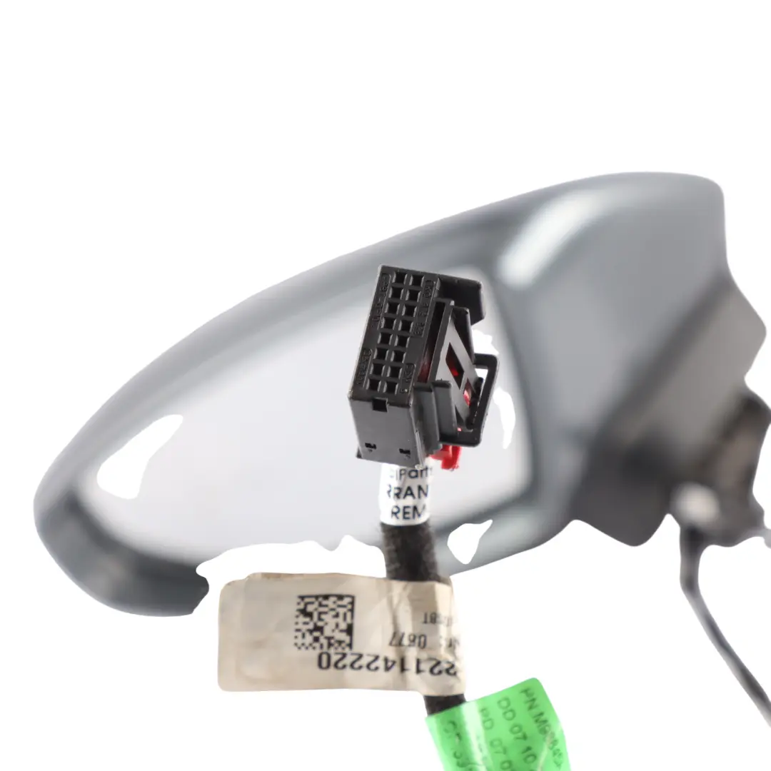 Audi A6 C8 Wing Mirror Camera Electric Door Left N/S Daytona Grey Pearl - Z7S - SKU RHD-4K2857409G-DGR - Part number 4K2857409G