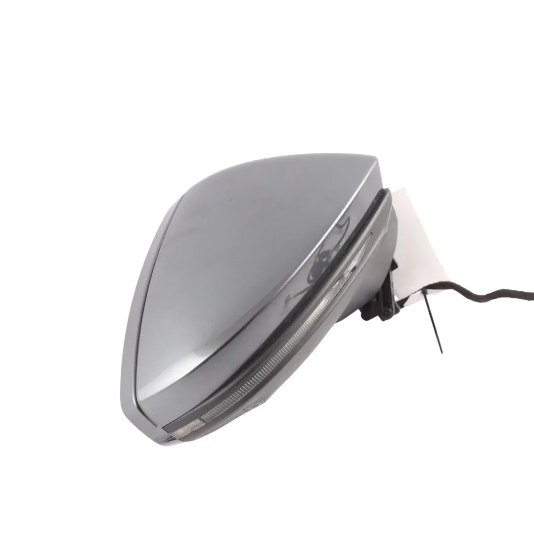 Door Wing Mirror Power Fold Right O/S Daytona Grey Pearl Effect - Z7S to Audi A6 C8 with Part number 4K2857410L Audi A6 C8 Door Wing Mirror Power Fold Right O/S Daytona Grey Pearl Effect - Z7S - SKU RHD-4K2857410L-DGR - Part number 4K2857410L