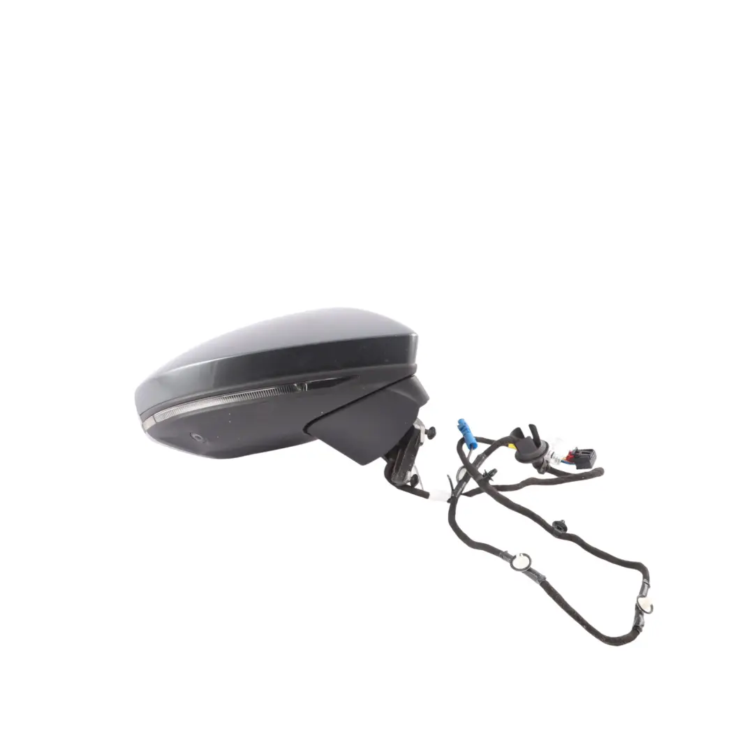 Door Wing Mirror Power Fold Right O/S Daytona Grey Pearl Effect - Z7S to Audi A6 C8 with Part number 4K2857410L Audi A6 C8 Door Wing Mirror Power Fold Right O/S Daytona Grey Pearl Effect - Z7S - SKU RHD-4K2857410L-DGR - Part number 4K2857410L