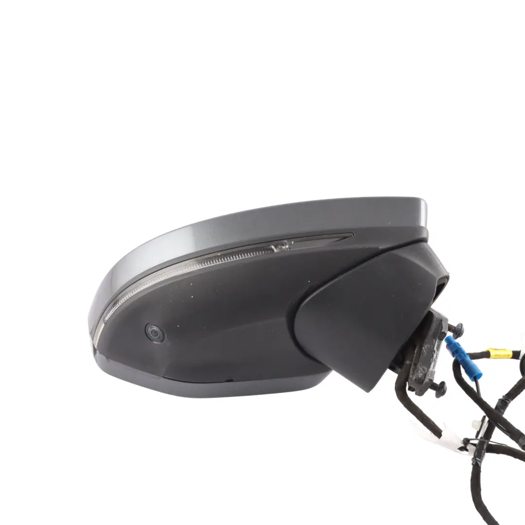 Door Wing Mirror Power Fold Right O/S Daytona Grey Pearl Effect - Z7S to Audi A6 C8 with Part number 4K2857410L Audi A6 C8 Door Wing Mirror Power Fold Right O/S Daytona Grey Pearl Effect - Z7S - SKU RHD-4K2857410L-DGR - Part number 4K2857410L