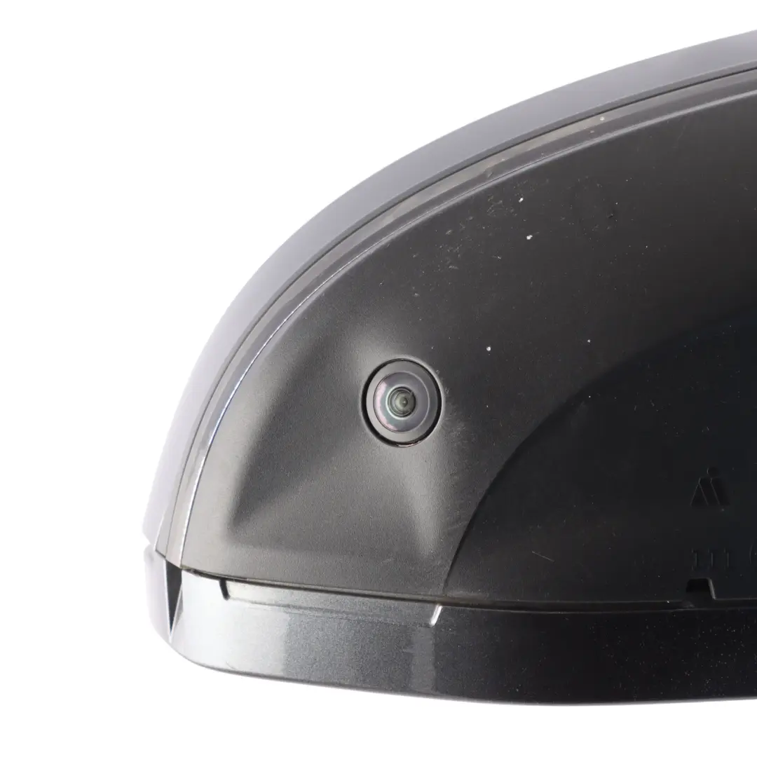 Door Wing Mirror Power Fold Right O/S Daytona Grey Pearl Effect - Z7S to Audi A6 C8 with Part number 4K2857410L Audi A6 C8 Door Wing Mirror Power Fold Right O/S Daytona Grey Pearl Effect - Z7S - SKU RHD-4K2857410L-DGR - Part number 4K2857410L