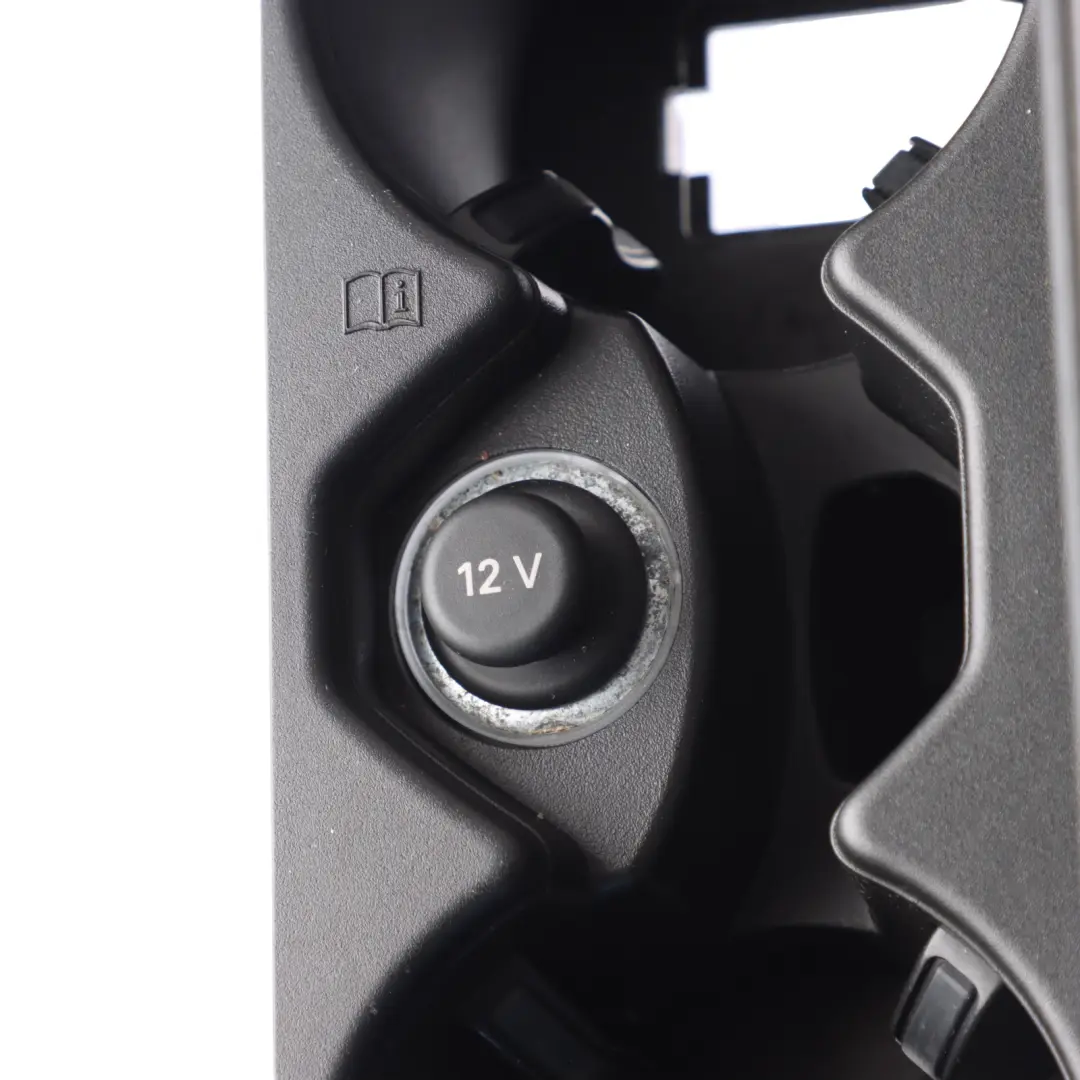 Audi A6 C8 Centre Console Cup Holder Insert Trim Cover Panel - SKU RHD-4K2862533A - Part number 4K2862533A