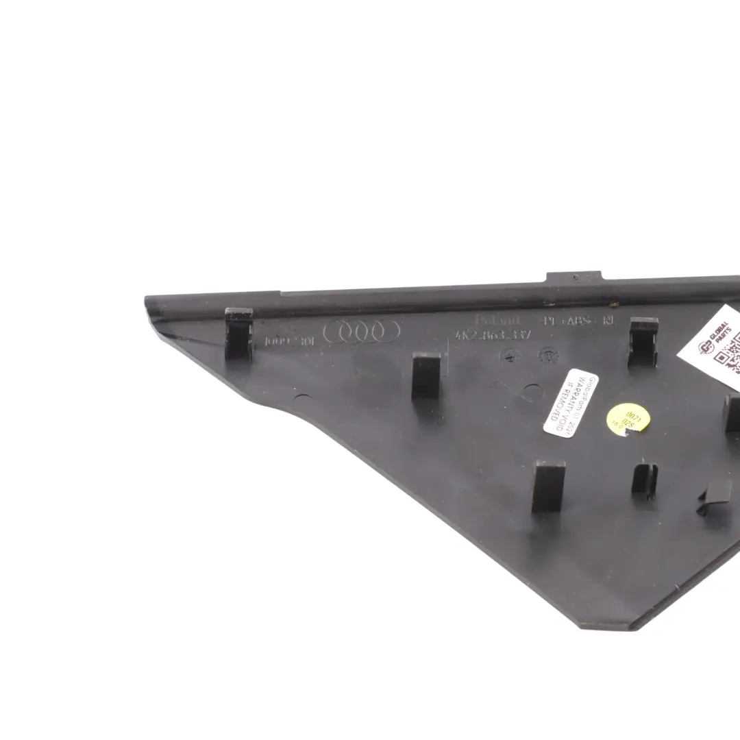 Dashboard Lower Trim Cover Left N/S to Audi A6 C8 with Part number 4K2863337 Audi A6 C8 Dashboard Lower Trim Cover Left N/S - SKU RHD-4K2863337 - Part number 4K2863337