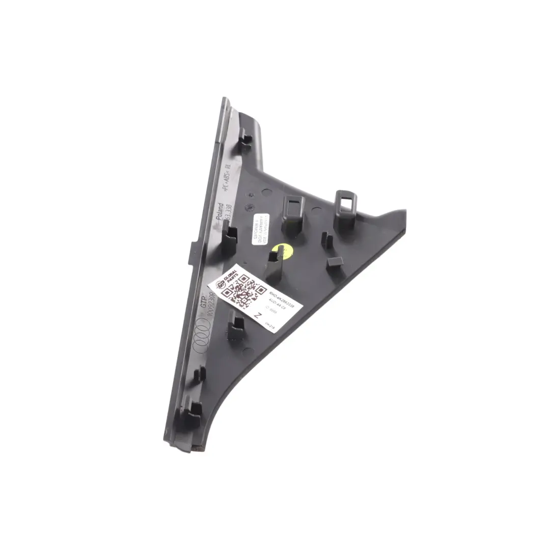 Dashboard Centre Console Lower Trim Cover Right O/S to Audi A6 C8 with Part number 4K2863338 Audi A6 C8 Dashboard Centre Console Lower Trim Cover Right O/S - SKU RHD-4K2863338 - Part number 4K2863338