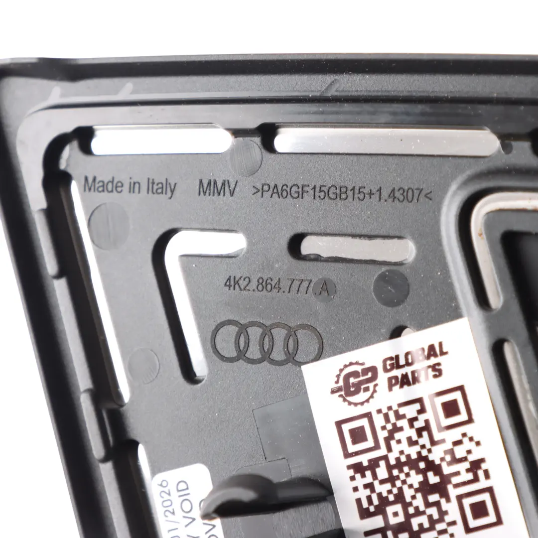 Driver Foot Rest Panel Cover Trim Aluminium to Audi A6 C8 with Part number 4K2864777A Audi A6 C8 Driver Foot Rest Panel Cover Trim Aluminium - SKU RHD-4K2864777A - Part number 4K2864777A