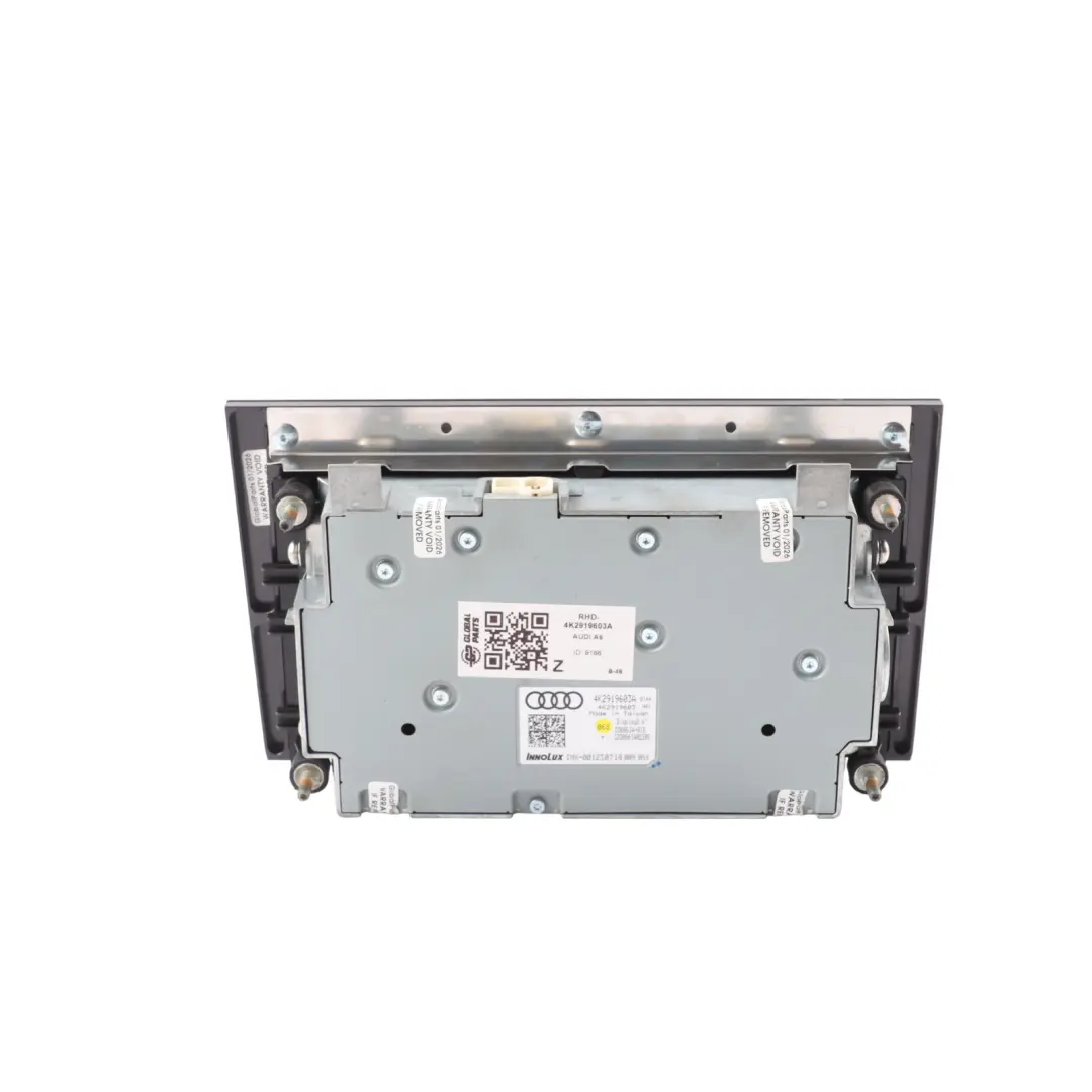 Digital Screen Touchscreen Heater Control Panel Unit 8,6" to Audi A6 C8 with Part number 4K2919603A Audi A6 C8 Digital Screen Touchscreen Heater Control Panel Unit 8,6" - SKU RHD-4K2919603A - Part number 4K2919603A