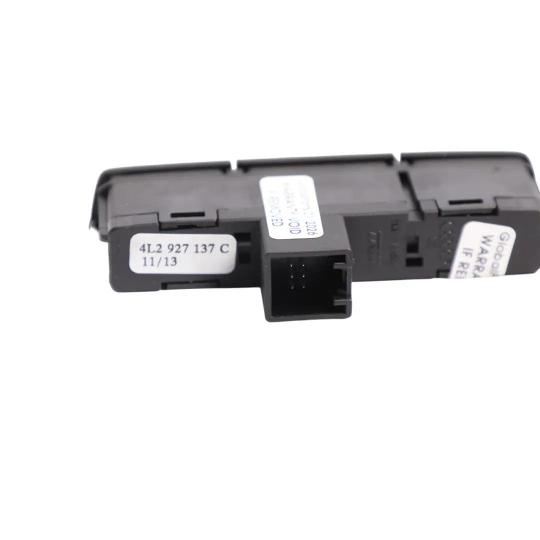 Audi Q7 4L Dashboard Hazard Switch ESP Button Panel Trim Black - SKU RHD-4L2927137C - Part number 4L2927137C