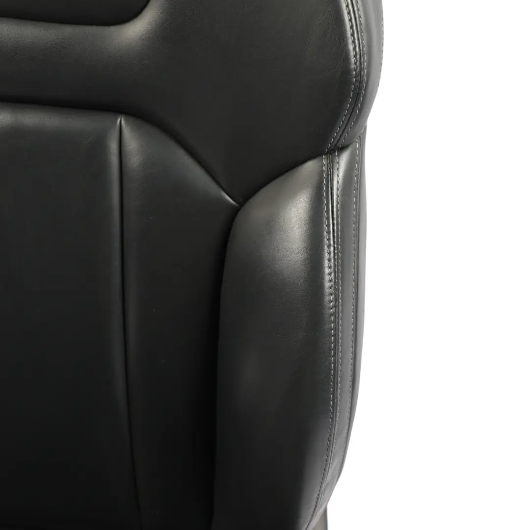 Audi Q7 4M Front Seat S-Line Heated Memory Electric Left N/S Leather Black - SKU RHD-4M0881805AD-2 - Part number 4M0881805AD