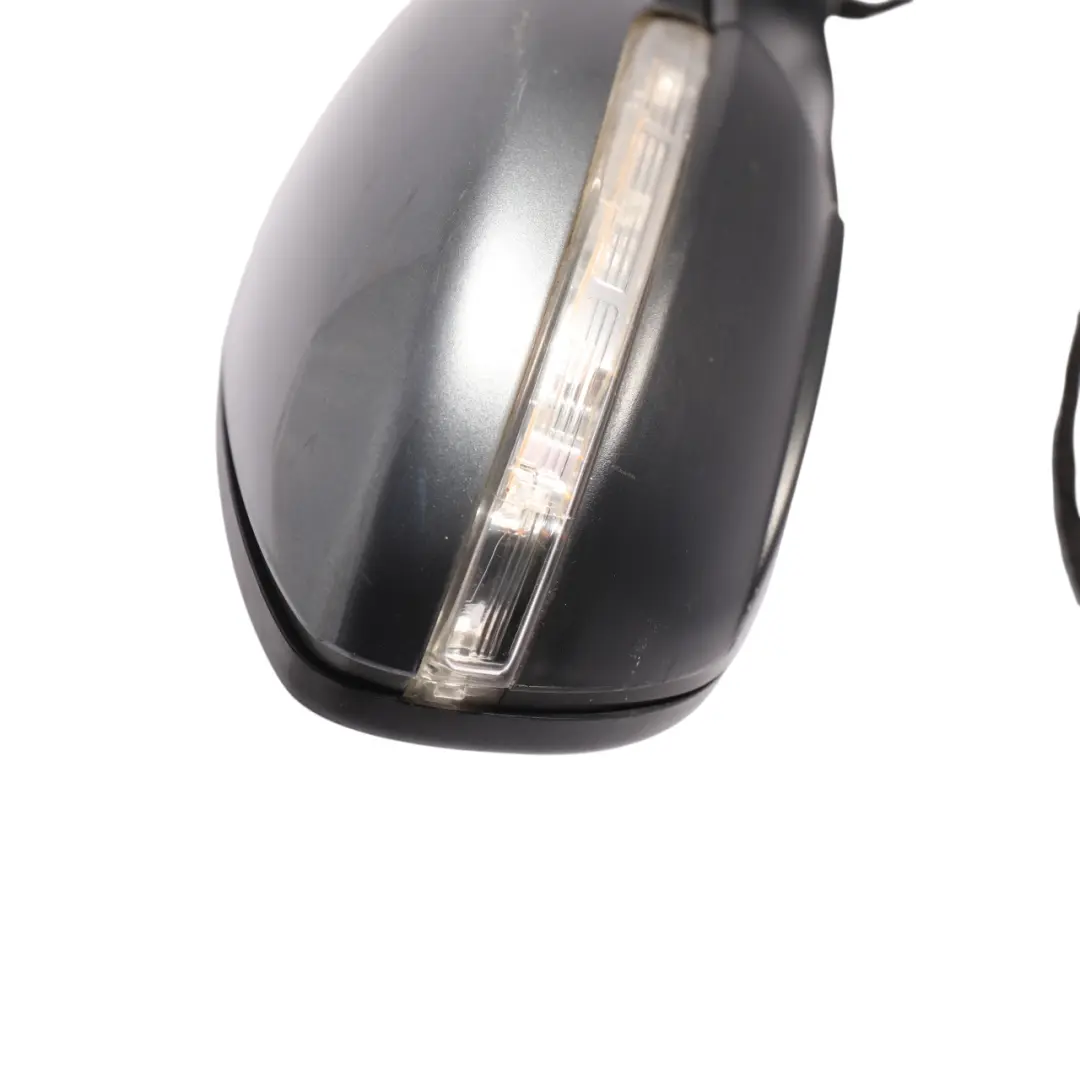 Volkswagen Jetta A6 Right O/S Mirror Wing Heated Memory Platinum Grey - D7X - SKU RHD-5C8857508E-PLG - Part number 5C8857508E-PLG