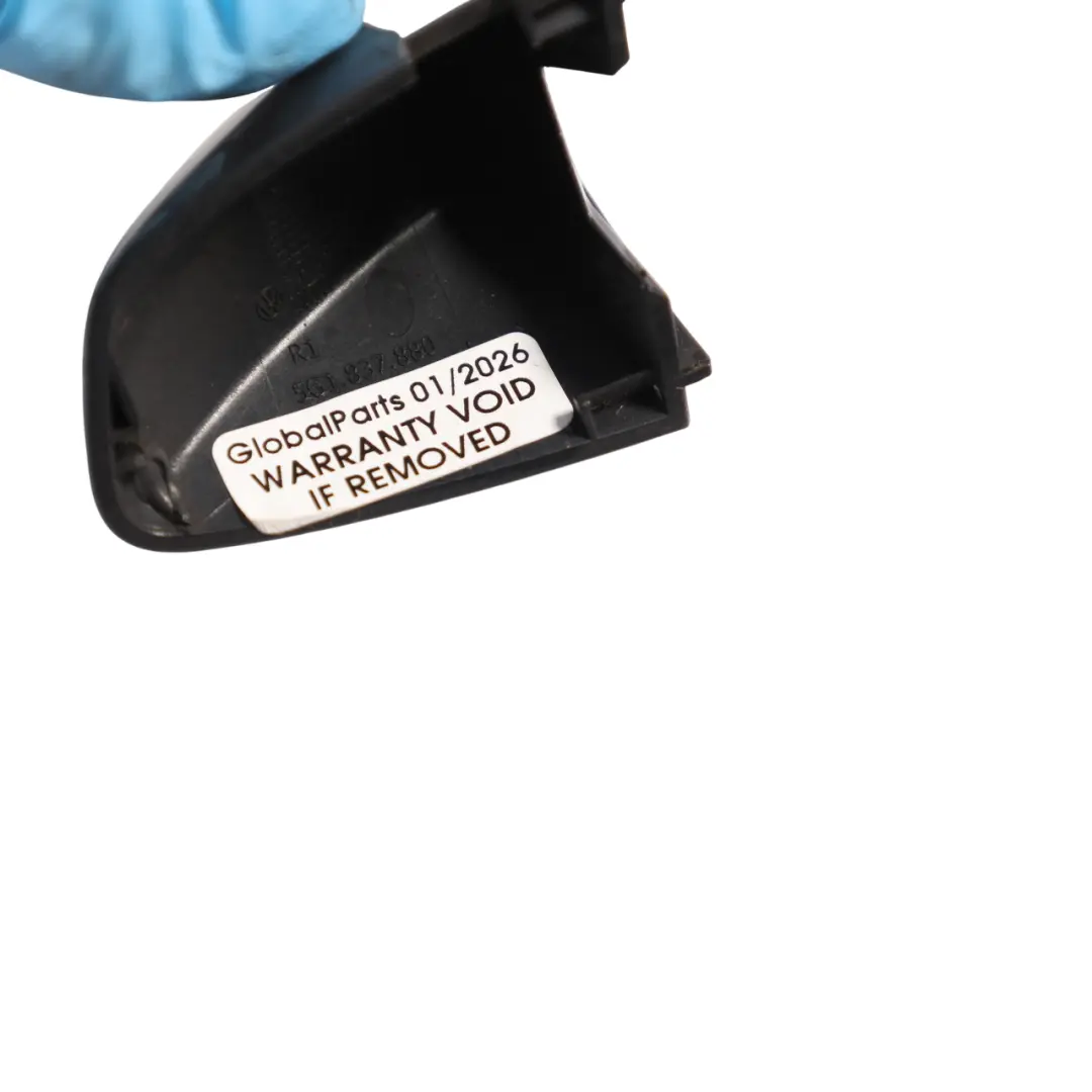 Door Handle End Cap Trim Front Right O/S Urano Grey - I7F to VW Volkswagen Golf Mk7 with Part number 5G1837880 VW Volkswagen Golf Mk7 Door Handle End Cap Trim Front Right O/S Urano Grey - I7F - SKU RHD-5G1837880-URG - Part number 5G1837880