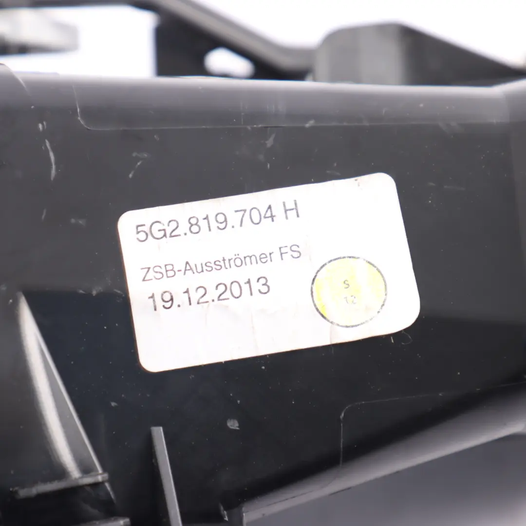 VW Volkswagen Golf Mk7 Dashboard Air Vent Dash Air Duct Right O/S - SKU RHD-5G2819704H-3 - Part number 5G2819704H