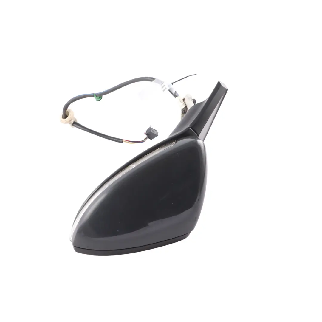 VW Golf Mk7 Wing Mirror Electric Heated Door Mirror Left N/S Urano Grey - I7F - SKU RHD-5G2857507BN-URG1 - Part number 5G2857507BN