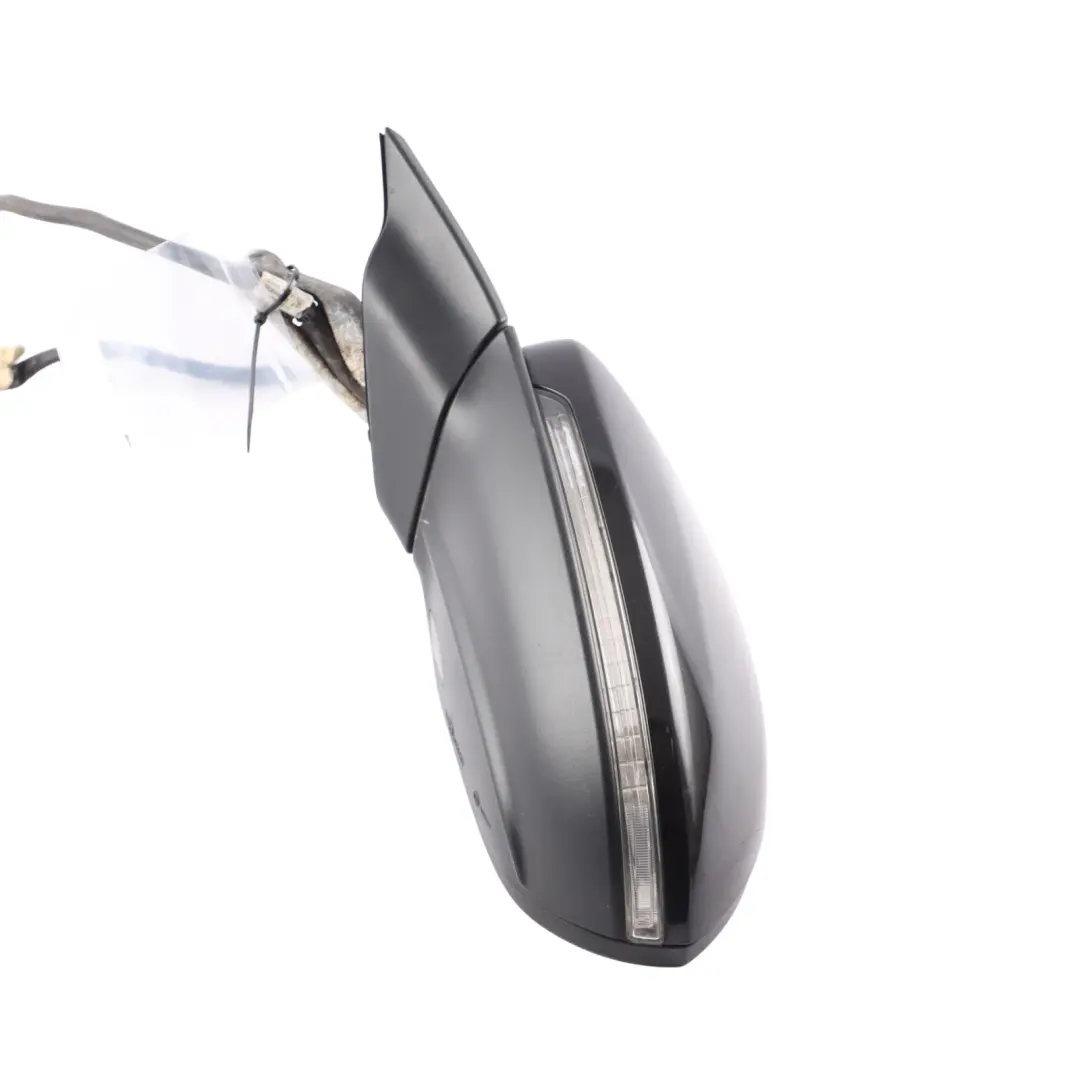 Volkswagen Golf Mk7 R 5G Exterior Door Wing Mirror Black Left N/S - SKU RHD-5G2857507DF-BLK - Part number 5G2857507DF