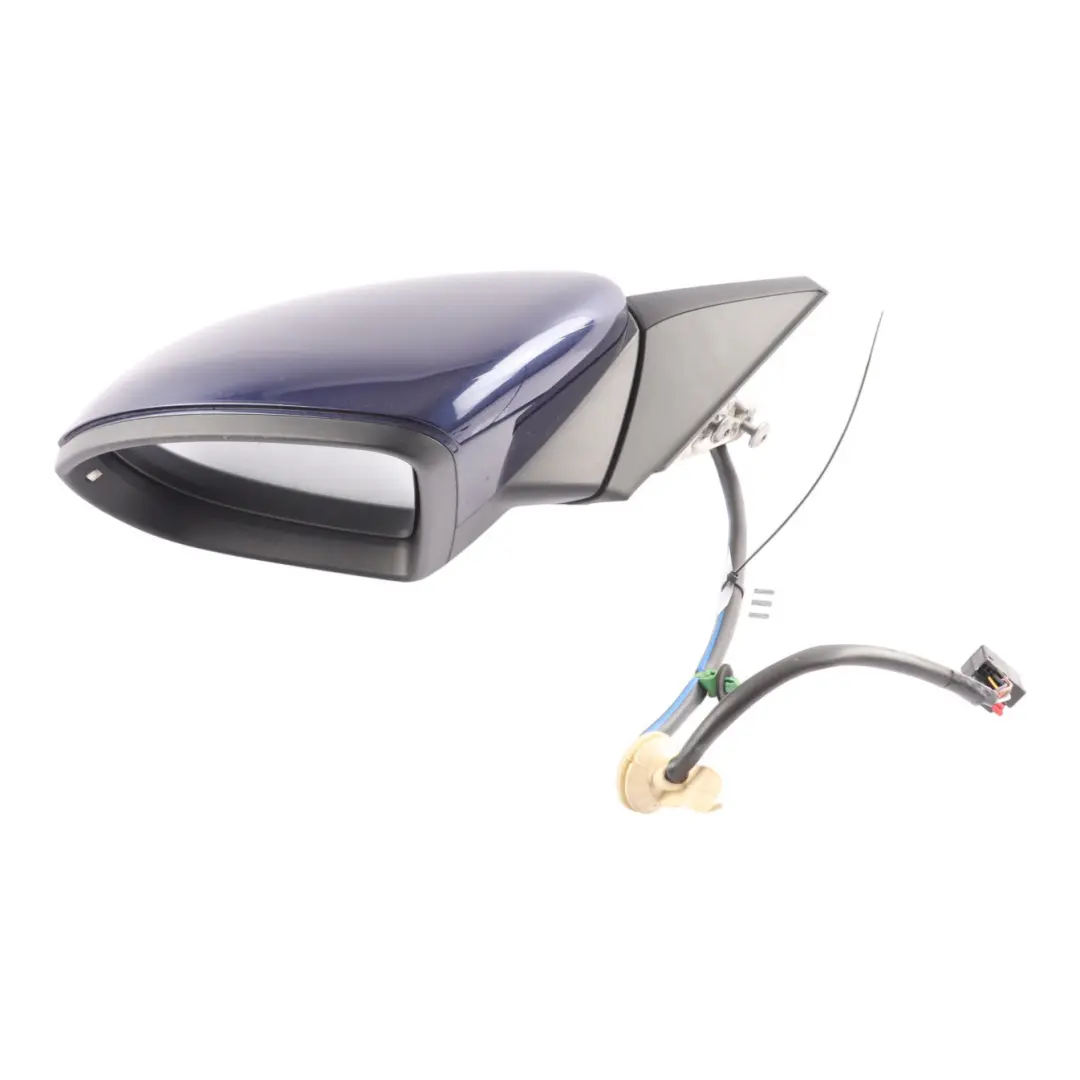 Wing Mirror Power Fold Left N/S Atlantic Blue - C5B to VW Golf Mk7 with Part number 5G2857507DK VW Golf Mk7 Wing Mirror Power Fold Left N/S Atlantic Blue - C5B - SKU RHD-5G2857507DK-ATLB - Part number 5G2857507DK