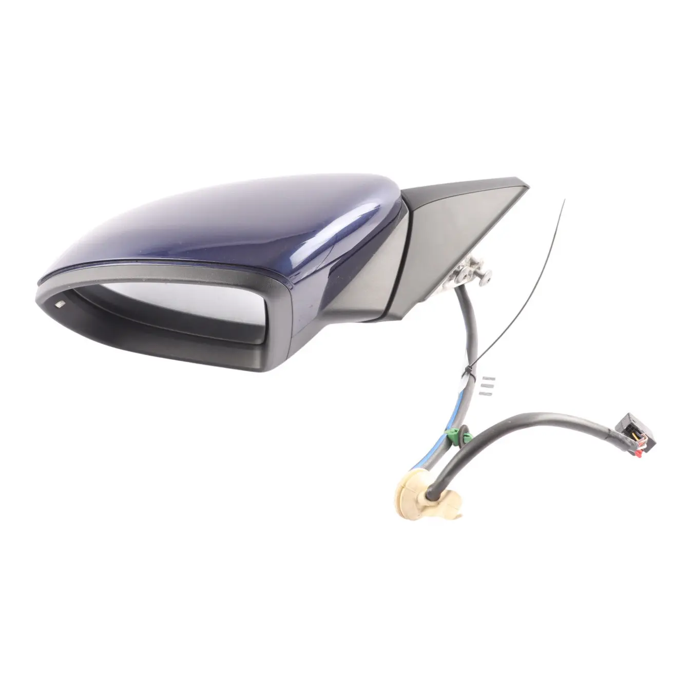 VW Golf Mk7 Wing Mirror Power Fold Left N/S Atlantic Blue - C5B 5G2857507DK