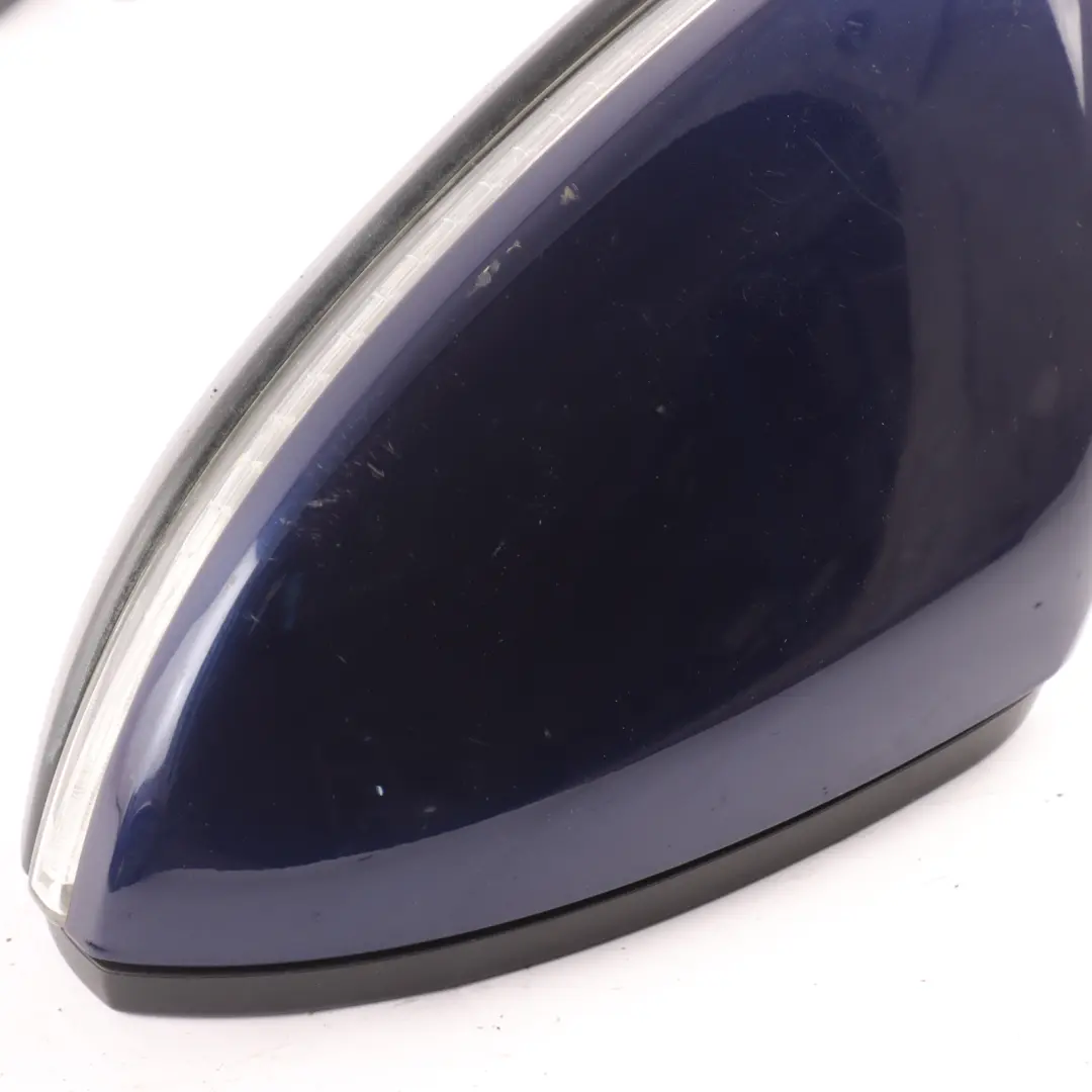 Wing Mirror Power Fold Left N/S Atlantic Blue - C5B to VW Golf Mk7 with Part number 5G2857507DK VW Golf Mk7 Wing Mirror Power Fold Left N/S Atlantic Blue - C5B - SKU RHD-5G2857507DK-ATLB - Part number 5G2857507DK