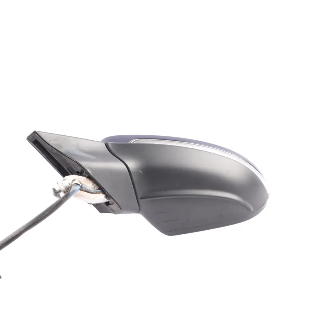 Wing Mirror Power Fold Left N/S Atlantic Blue - C5B to VW Golf Mk7 with Part number 5G2857507DK VW Golf Mk7 Wing Mirror Power Fold Left N/S Atlantic Blue - C5B - SKU RHD-5G2857507DK-ATLB - Part number 5G2857507DK