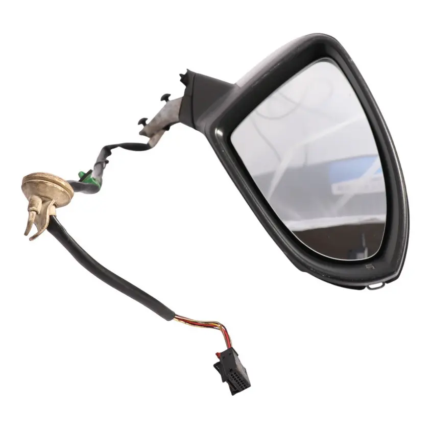 Volkswagen Golf 5G Door Wing Mirror Right O/S Urano Grey - I7F - SKU RHD-5G2857508AF-URG - Part number 5G2857508AF