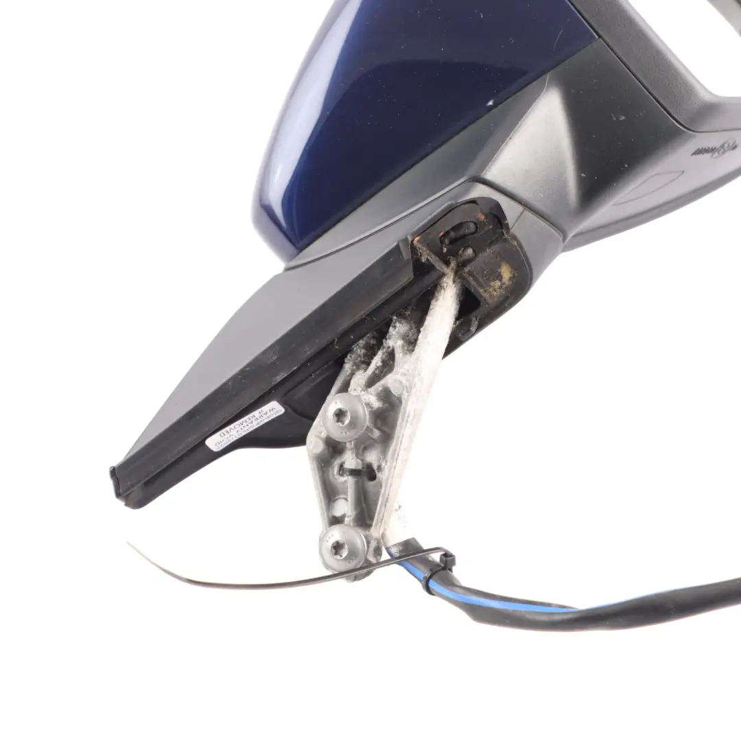 Wing Mirror Power Fold Right O/S Atlantic Blue - C5B to VW Golf Mk7 with Part number 5G2857508BJ VW Golf Mk7 Wing Mirror Power Fold Right O/S Atlantic Blue - C5B - SKU RHD-5G2857508BJ-ATLB - Part number 5G2857508BJ